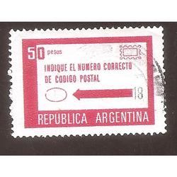 ARGENTINA 1978 (MT1145) DIFUSION DE SERVICIOS  $50  USADA