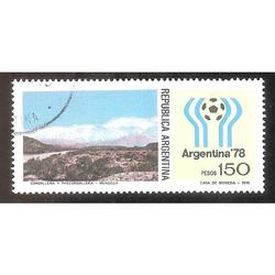 ARGENTINA 1978 (MT1113) MUNDIAL 78 SERIE II: MENDOZA USADA