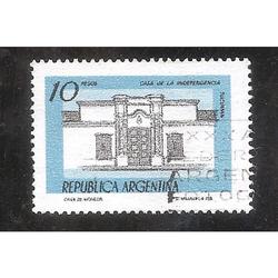 ARGENTINA 1978 (1108c) CASA TUCUMAN PIE LETRA GRANDE MATE US