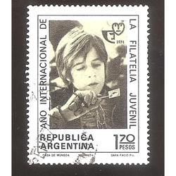 ARGENTINA 1974 (MT995) FILATELIA JUVENIL  USADA