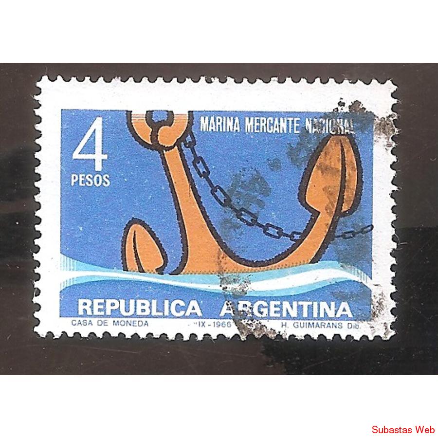 ARGENTINA 1966 (MY773) MARINA MERCANTE,  USADA