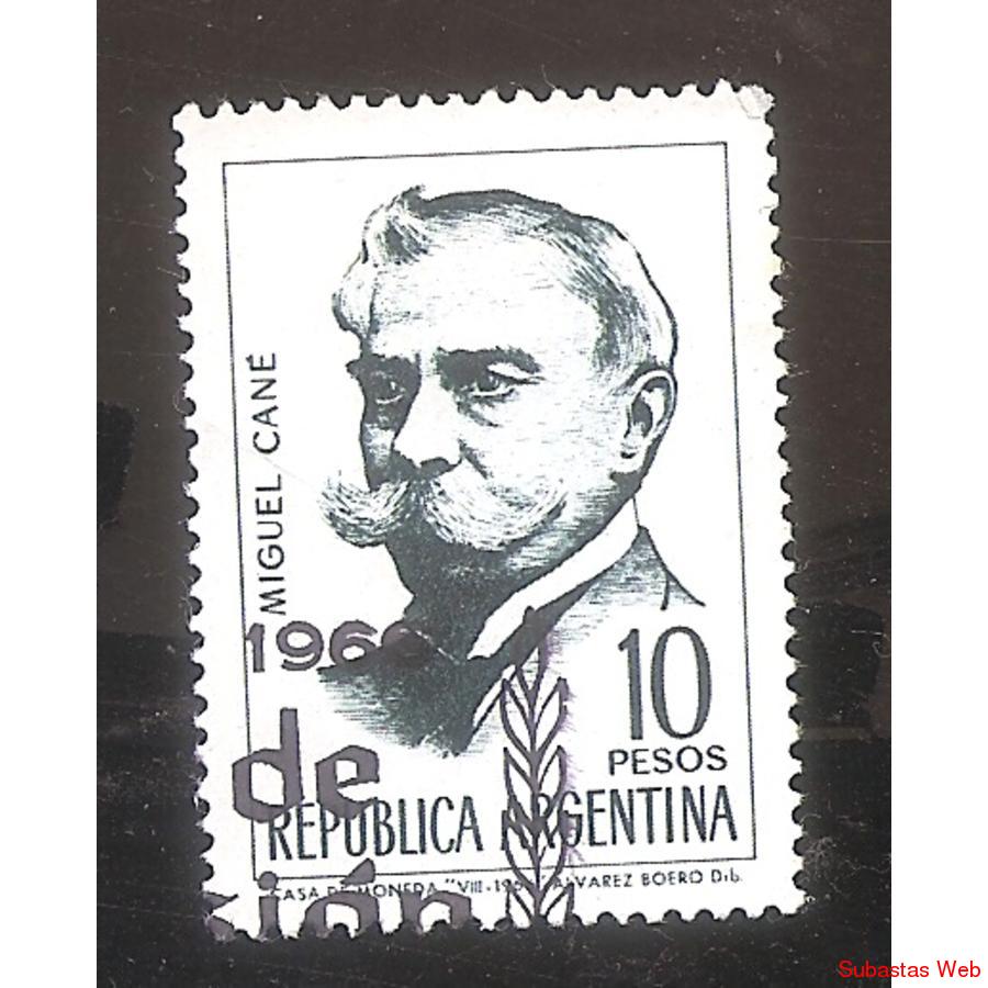 ARGENTINA 1966 (MT765) ESCRITORES: MIGUEL CANE,  USADA