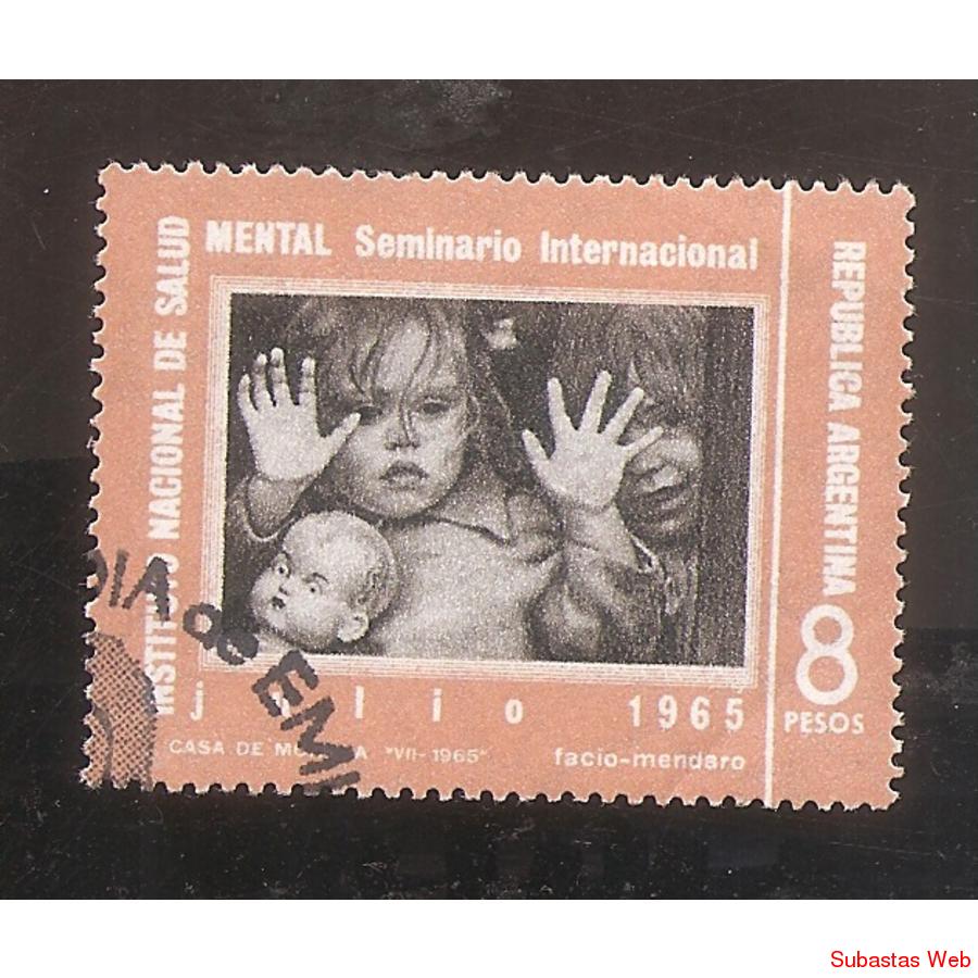 ARGENTINA 1965 (MT715) SEMINARIO DE SALUD MENTAL, USADA