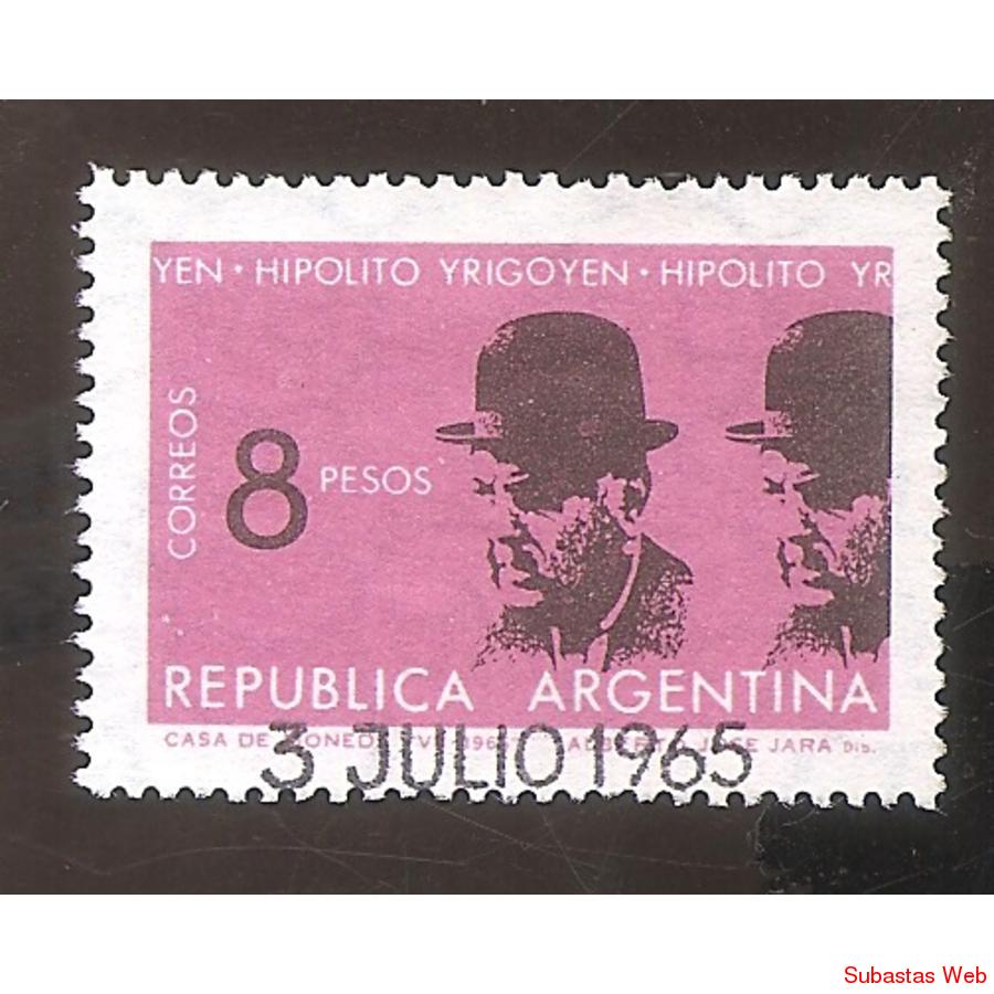 ARGENTINA 1965 (714) HIPOLITO YRIGUYEN,  USADA