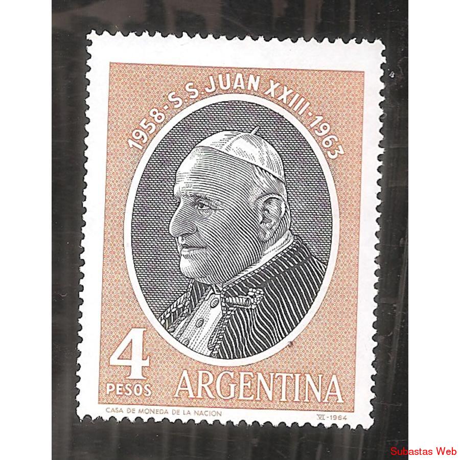 ARGENTINA 1964 (MT688) PAPA JUAN XXIII,  NSG