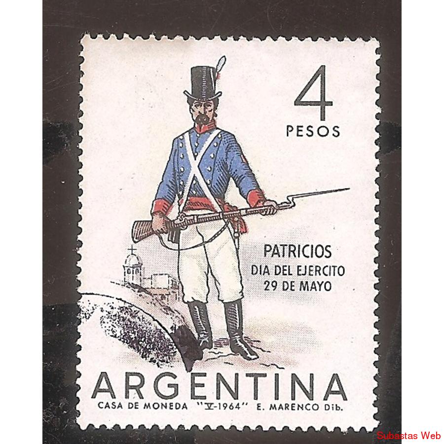ARGENTINA 1964 (MT687) DIA  DELEJERCITO,  USADA