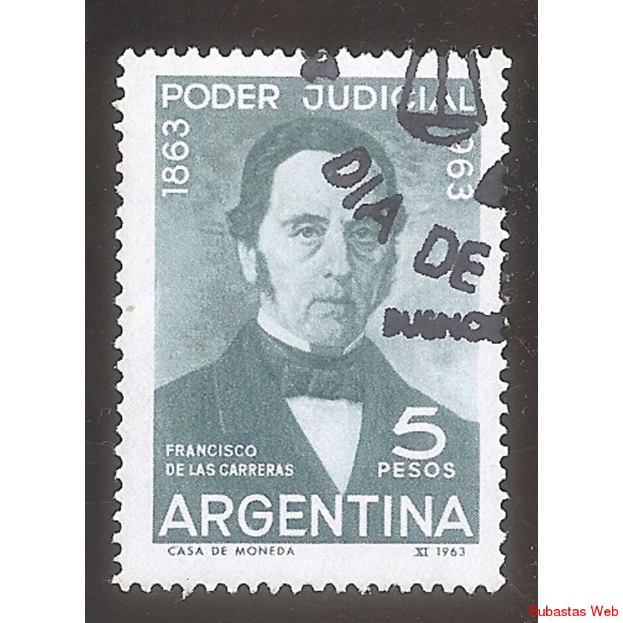 ARGENTINA 1963 (MT678) CENTENARIO DEL PODER JUDICIAL,  USADA