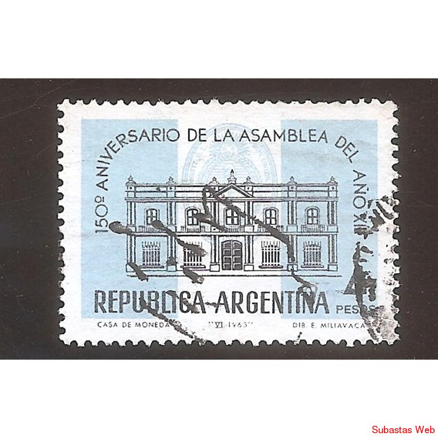 ARGENTINA 1963 (MT670) ASAMBLEA DEL AÑO 13,  USADA