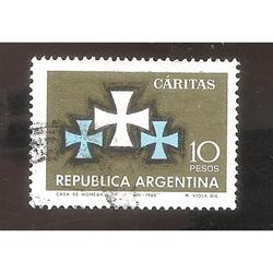 ARGENTINA 1966 (MT762) CARITAS ARGENTINA  USADA
