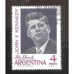 ARGENTINA 1964 (MT685) HOMENAJE A JOHN KENNEDY,  USADA
