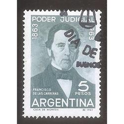 ARGENTINA 1963 (MT678) CENTENARIO DEL PODER JUDICIAL,  USADA