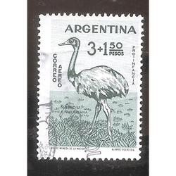 ARGENTINA 1960 (MT66Aerea) PRO INFANCIA  3+1,5  USADA