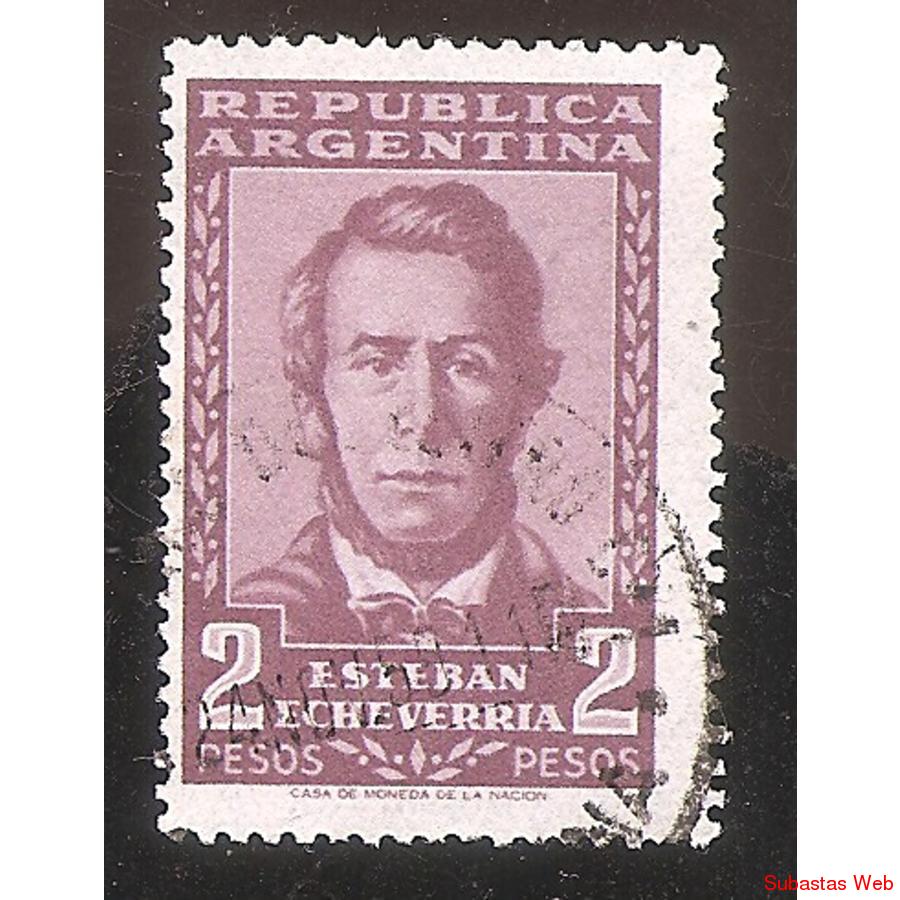 ARGENTINA 1957(MT578) ESTEBAN HECHEVERRIA  USADA