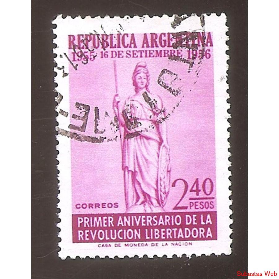 ARGENTINA 1956(MT567) REVOLUCION LIBERTADORA,  USADA