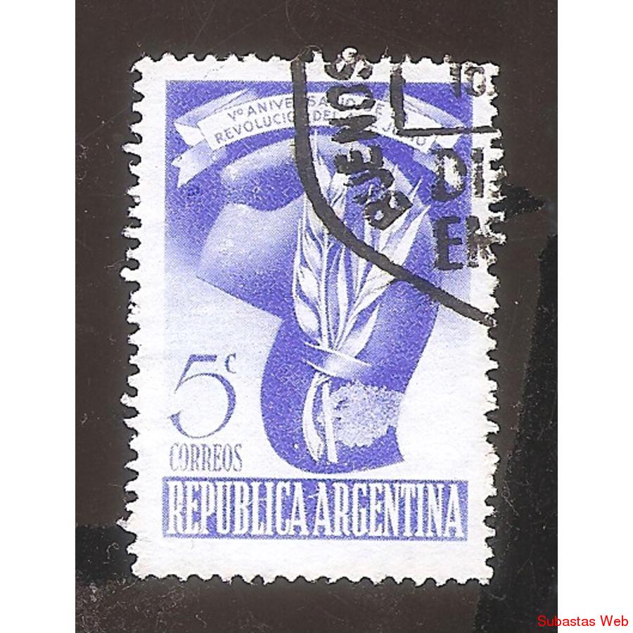 ARGENTINA 1948(MT495) REVOCULION DE 1943  USADA