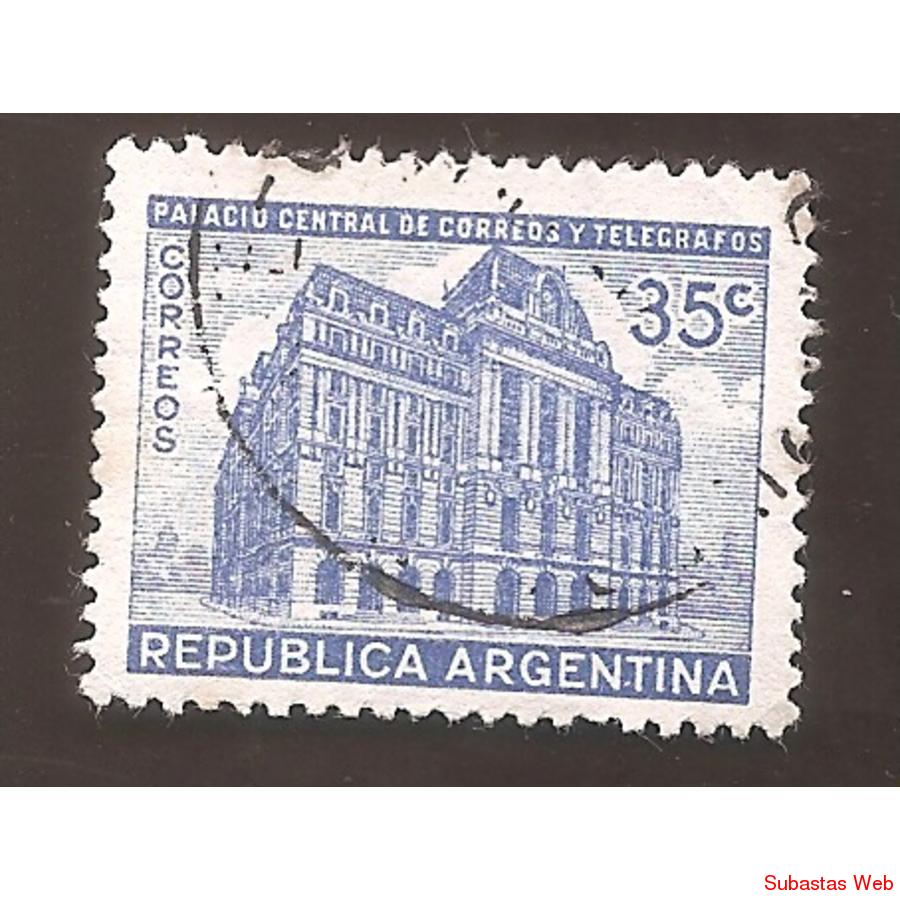 ARGENTINA 1942(MT419) PALACIO DEL CORREO  USADA