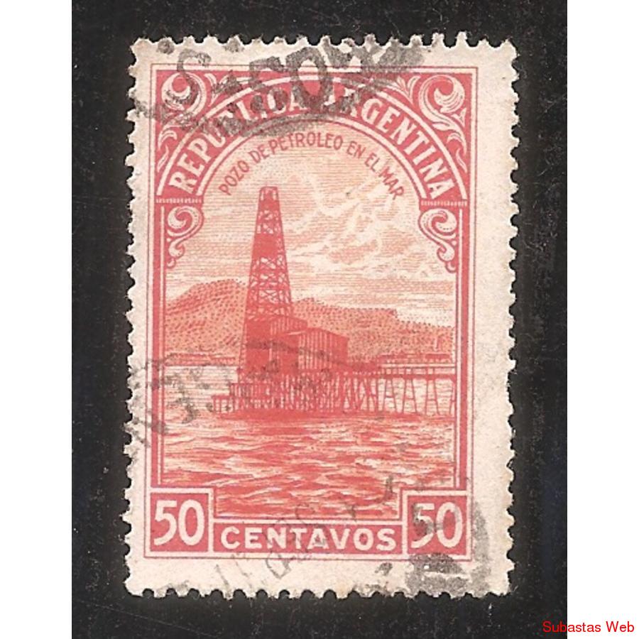 ARGENTINA 1935(MT379Y)  PETROLEO PAPEL MATE FILI RA RO,  USA