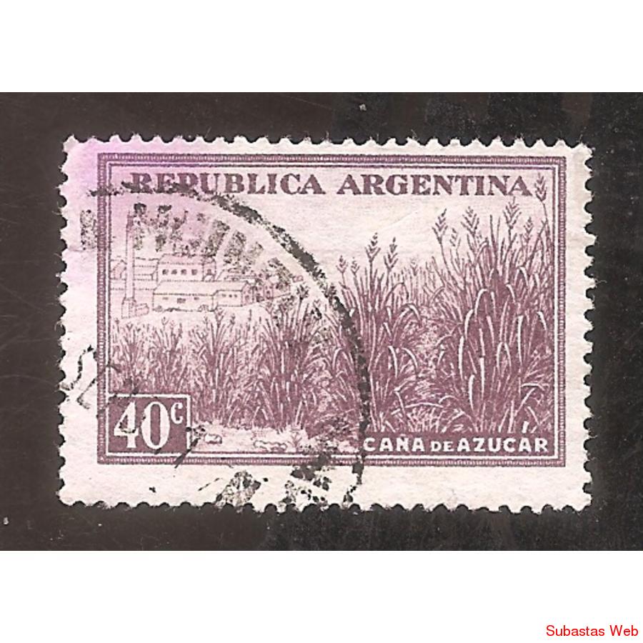 ARGENTINA 1935(MT378Y) CAÑA DE AZUCAR MATE NACIONAL. SOL RA