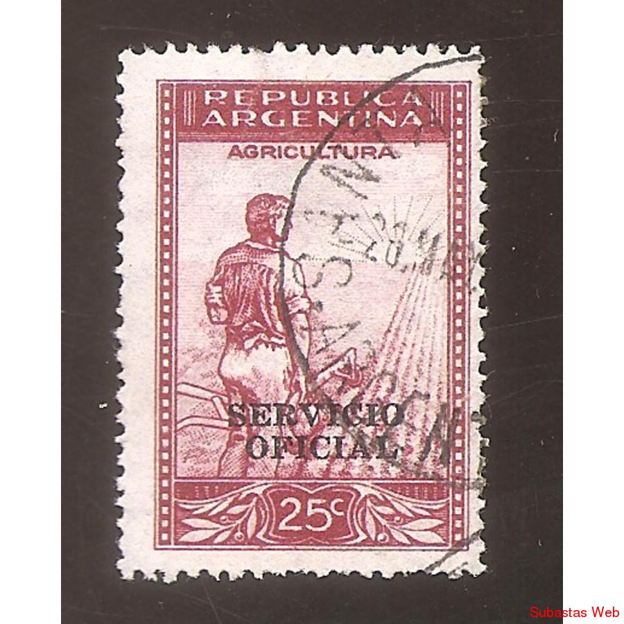 ARGENTINA 1935(MT376-345) LABRADOR FILI RA RO,  SO 12mm.  US