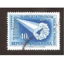ARGENTINA 1958(MT580) EXPLOTACION FISCAL DEL PETROLEO USADA
