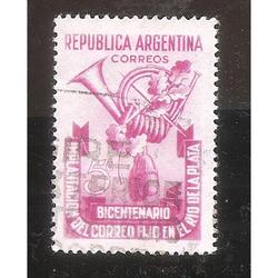 ARGENTINA 1948(MT497) BICENTENARIO DEL CORREO  USADA