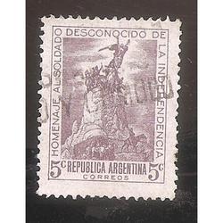 ARGENTINA 1946(MT464) EL SOLDADO DESCONOCIDO  USADA