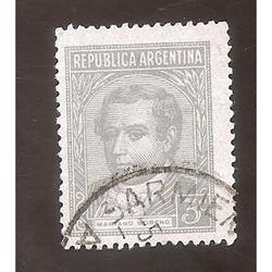 ARGENTINA 1946(MT463) PROCERES: MORENO SIN FILIGRANA  USADA