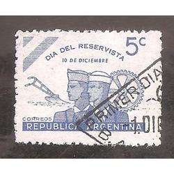 ARGENTINA 1944(MT446) DIA DEL RESERVISTA  USADA