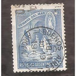 ARGENTINA 1944(MT437)  SEMANA DEL MAR  USADA
