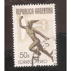 ARGENTINA 1942(MT28Aerea) CORREO AEREO $0,50 SINFILI  USADA