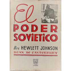 Libro El Poder Sovietico Rev Hewlett Johnson 1941