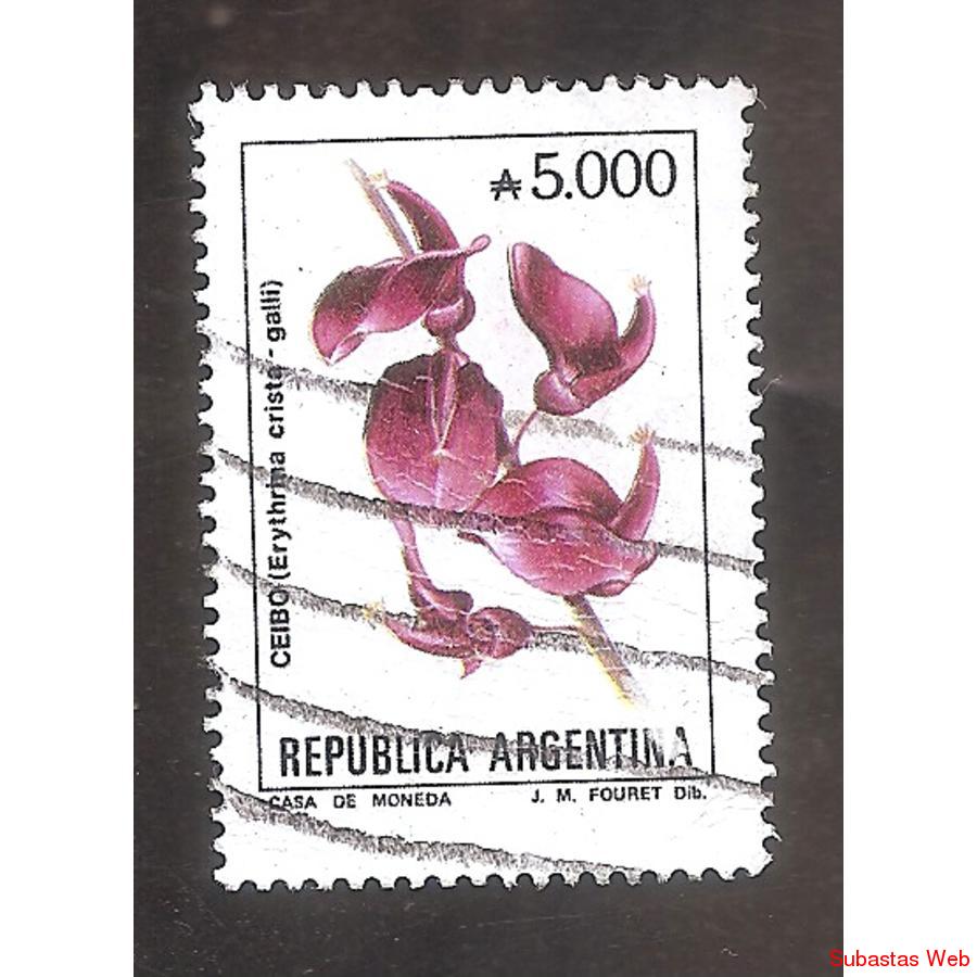 ARGEN1990 (1830) FLORES ARGENTINAS:  CEIBO,  USADA