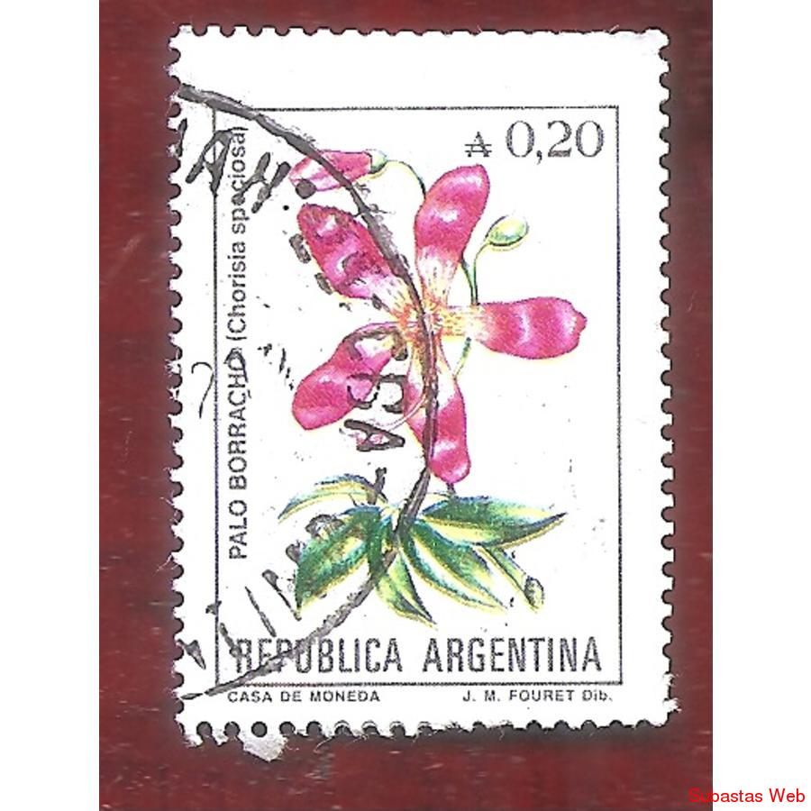 ARGEN1985 (1531) FLORES ARGENTINAS: PALO BORRACHO  FLUO
