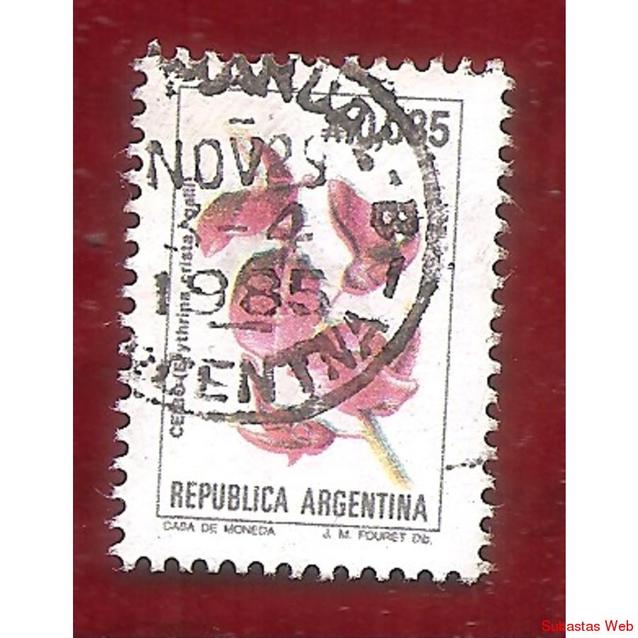 ARGEN1985 (1529) FLORES ARGENTINAS: CEIBO USADA