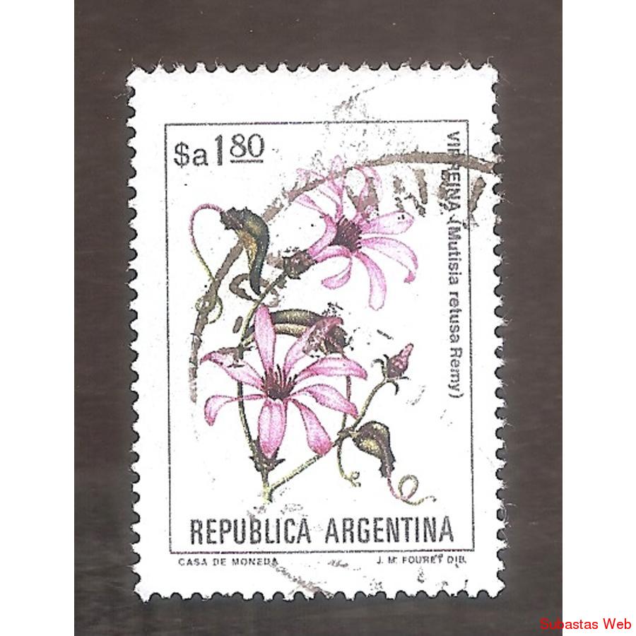 ARGENTINA 1983(1415) FLORES ARGENTINAS: VIRREYNA  USADA
