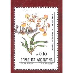 ARGEN1985 (1530a) FLORES ARGENTINAS: PATITO FOSFO  USADA