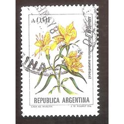 ARGEN1985 (1524) FLORES ARGENTINAS: MALVINENSE  USADA