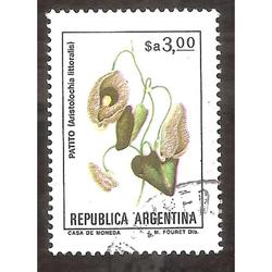 ARGEN1983 (1417) FLORES ARGENTINAS: PATITO FOSFO USADA