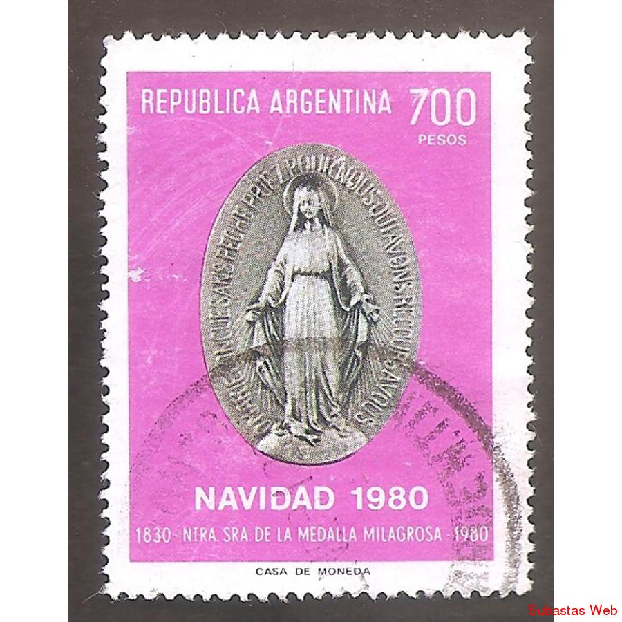 ARGENTINA 1980(MT1278) 150 ANIV. SEÑORA DEL MILAGRO USADA