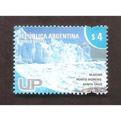 ARGENTINA 2007  SELLO UP21  UNIDAD POSTAL DE $4  USADA