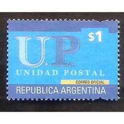 ARGENTINA 2002 SELLO UP16  UNIDAD POSTAL DE $1  USADO