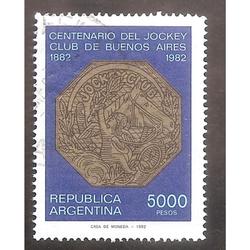 ARGENTINA 1982(MT1378) CENTENARIO DEL JOCKEY CLUB USADA