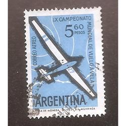ARGENTINA  1963(MT A89) CAMPEONATODE VUELO A VELA  USADA