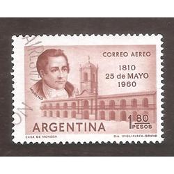 ARGENTINA 1960(MT A67) REVOLUCION DE MAYO  USADA
