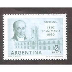 ARGENTINA 1960(MT620) REVOLCION DE MAYO  USADA
