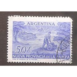 ARGENTINA 1956(MT564) PROVINCIALOZACIONES DE TERRITORIOS USA