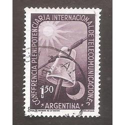 ARGENTINA 1954(MT540) TELECOMUNICACIONES  USADA