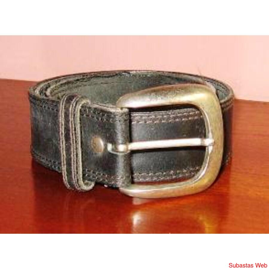 Cinturo Negro Con Hebilla 1m - pilarsur