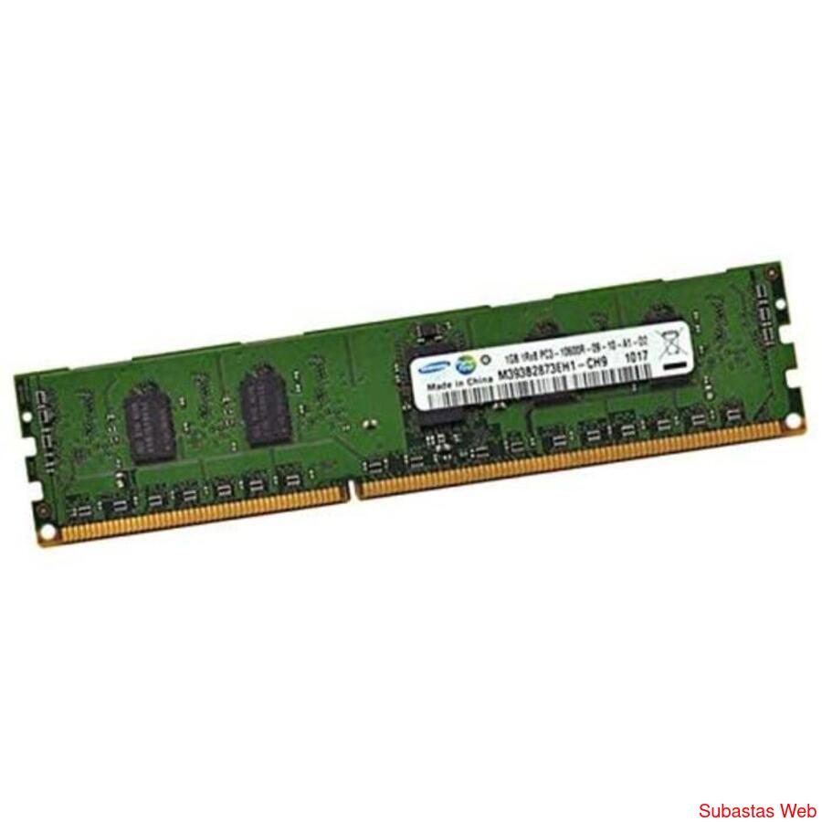 Memoria DDR3 ECC 1gb 10600R 1333mhz No Aptas Para PC