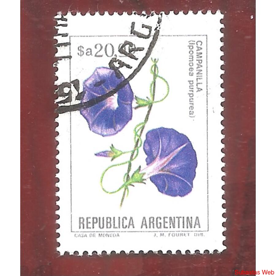 ARGEN1984 (1495) FLORES ARGENTINAS: CAMPANILLA FOSFO USA